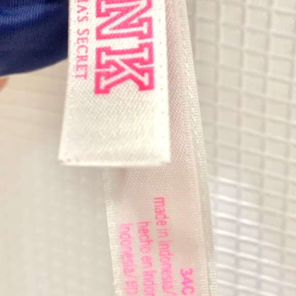 Victoria’s Secret Pink Push-Up Bra Size 34C - Picture 8 of 8